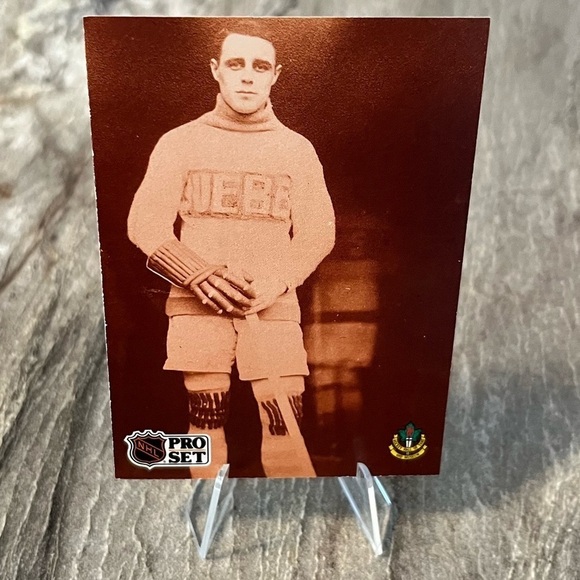 NHL Joe Malone “le fantôme” 1991 French Hockey Card Pro Set #332 - Picture 2 of 9